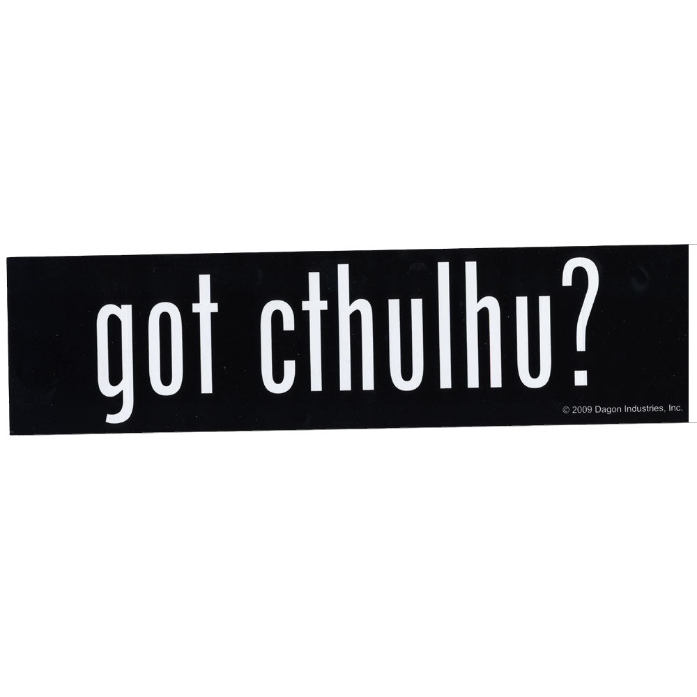 Got Cthulhu? (STICKER)