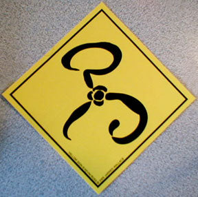 Yellow Sign (STICKER)