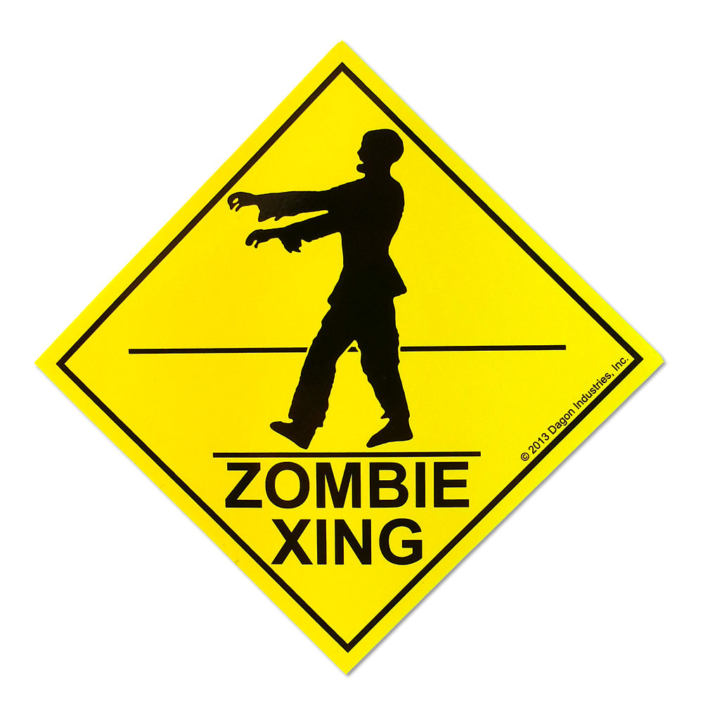 Zombie Xing sticker