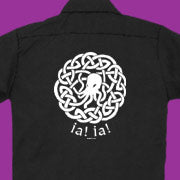 Cthulhu celtic knot workshirt
