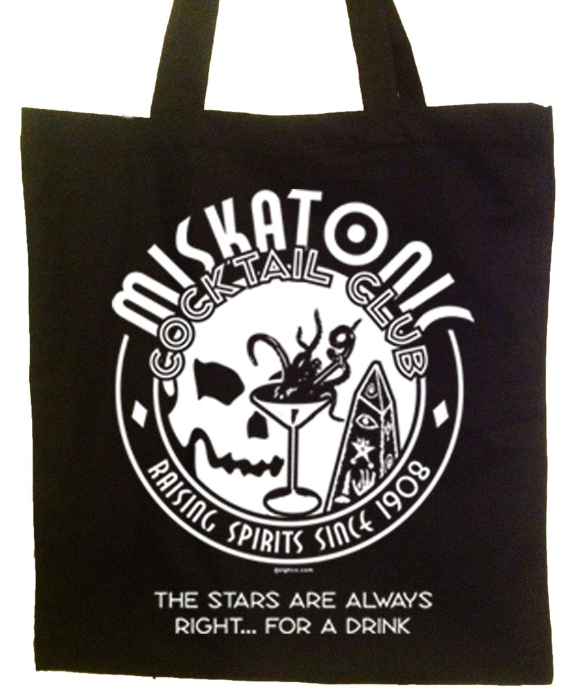 Miskatonic Cocktail Club tote bag