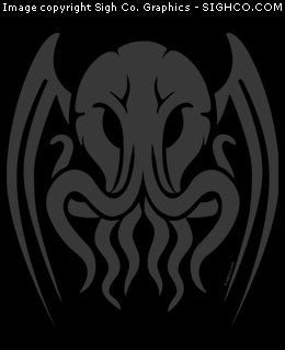 Tribal Cthulhu shirt