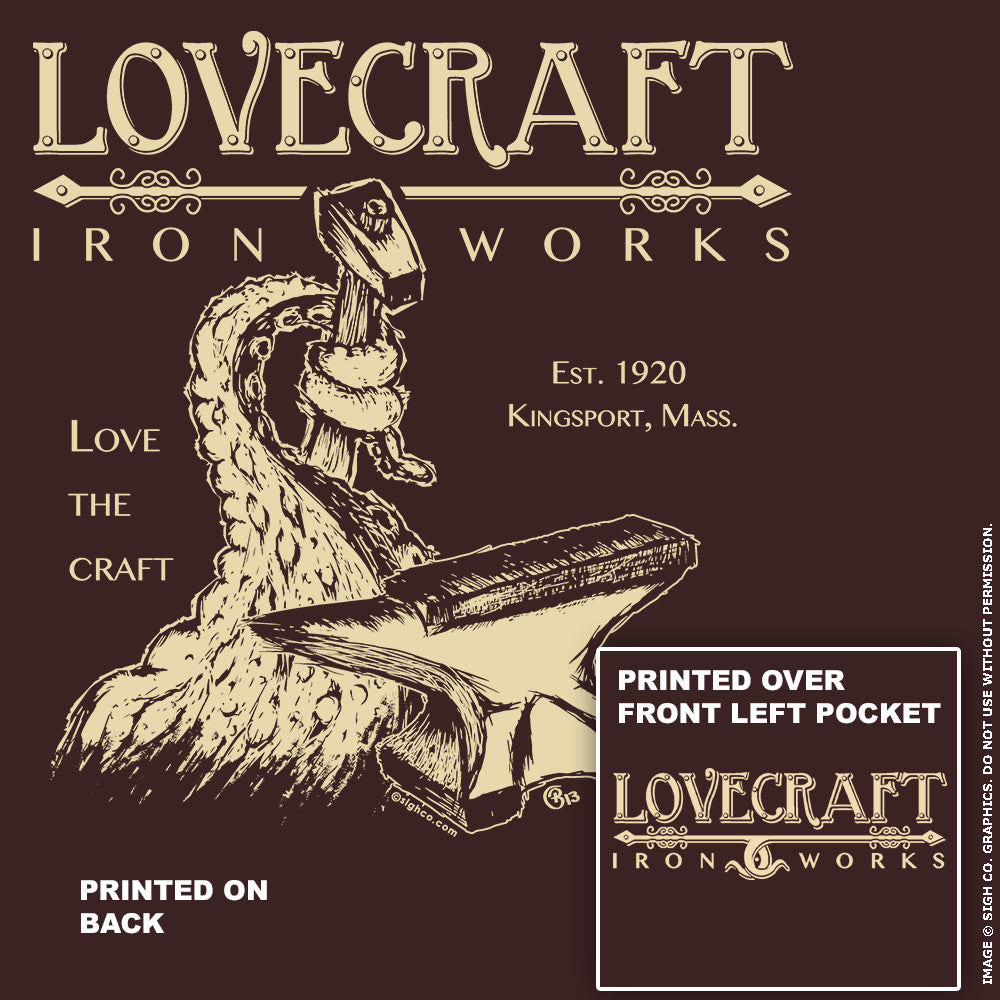 Lovecraft Ironworks work shirt