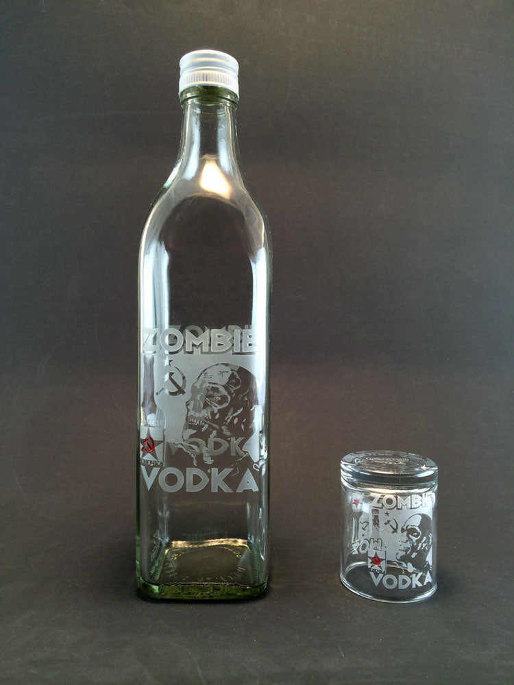 Zombie Vodka Bottle Set